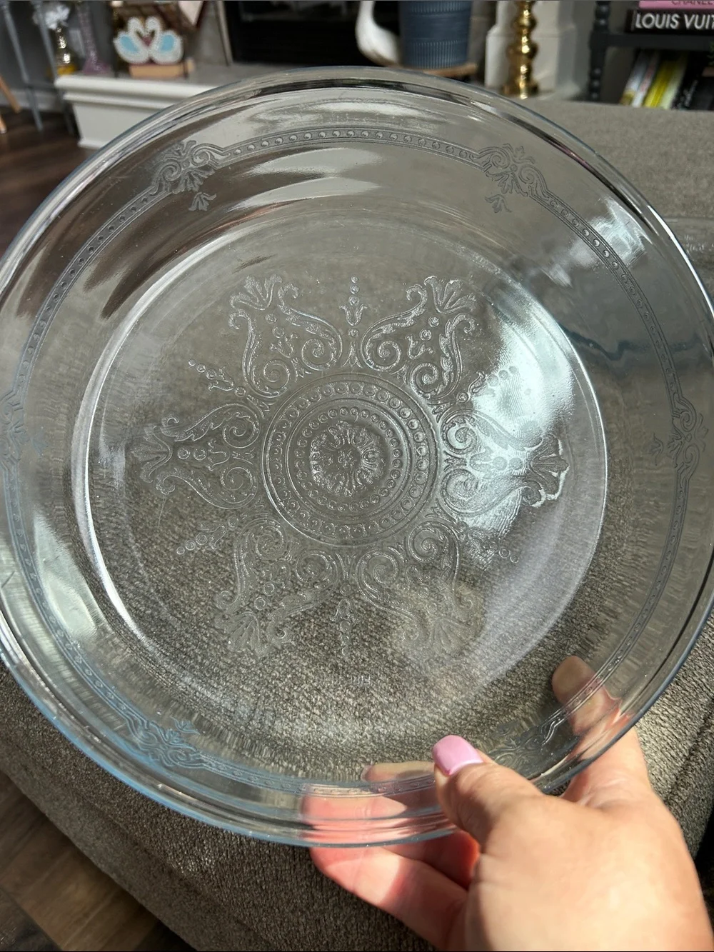 Vintage Blue Fire King Glass Baking Dish Set - 3 Piece
